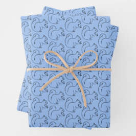 Papel de Regalo con Encanto Caprichoso Ardilla Per