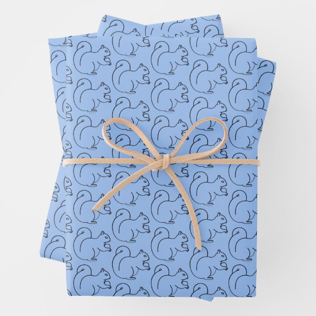 Papel de Regalo con Encanto Caprichoso Ardilla Per (In situ)