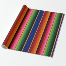 Papel de Regalo con Estampado de Sarape