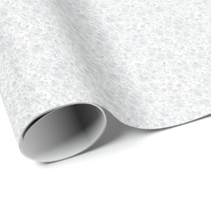 Papel de regalo con flores de encaje floral blanco