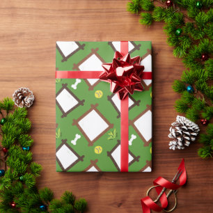 Papel de Regalo con Foto de Perro Personalizado