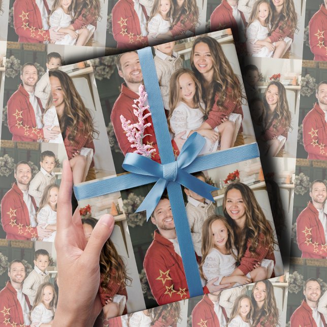 Papel de regalo con fotos personalizadas (Subido por el creador)
