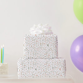 Papel de Regalo con Lunares de Acuarela Mandy Conf