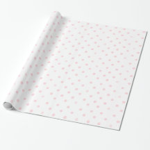 Papel de regalo con lunares rosas