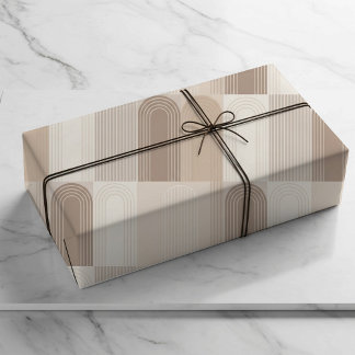 Papel de regalo con Motivos de Arco Neutro