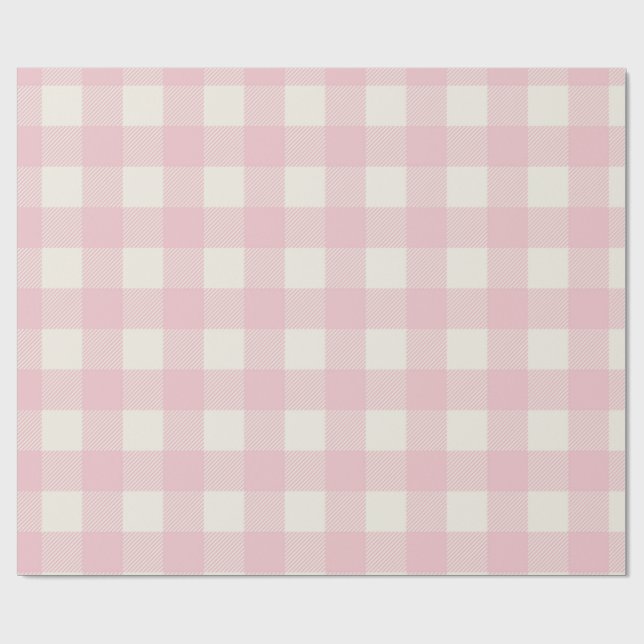 Papel de regalo con patrón texturizado rosa dulce (Superficie plana)