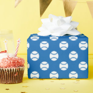 Papel de regalo con tema de tenis personalizado pa
