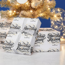 Papel de regalo con tema Ramadan Kareem para celeb