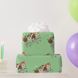 Papel de Regalo con Tipografía de Feliz Cumuercano