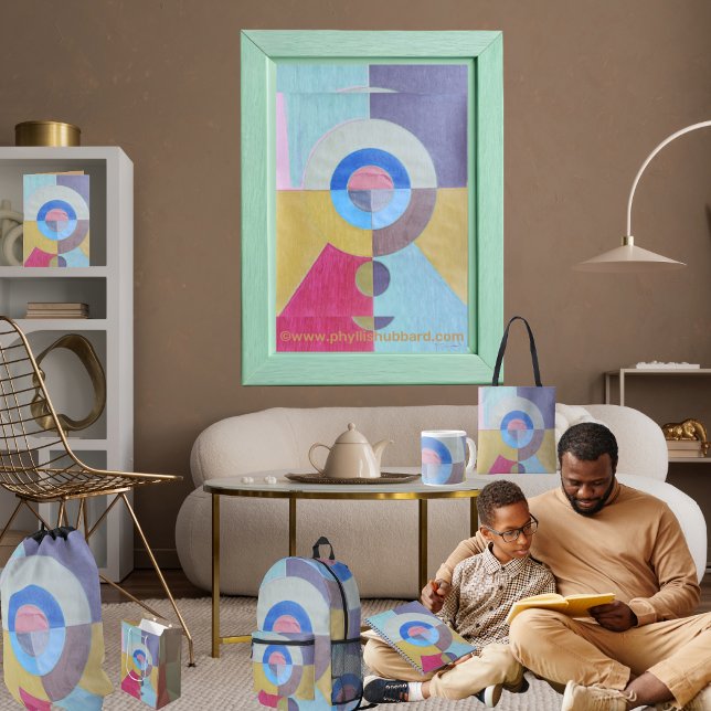 Papel De Regalo Concentric Wrapping Paper (Get the full "Concentric" collection at: https://bit.ly/SmartArtZazzle. )