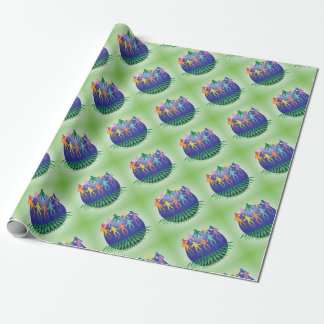 Papel De Regalo Concepto del trabajo en equipo