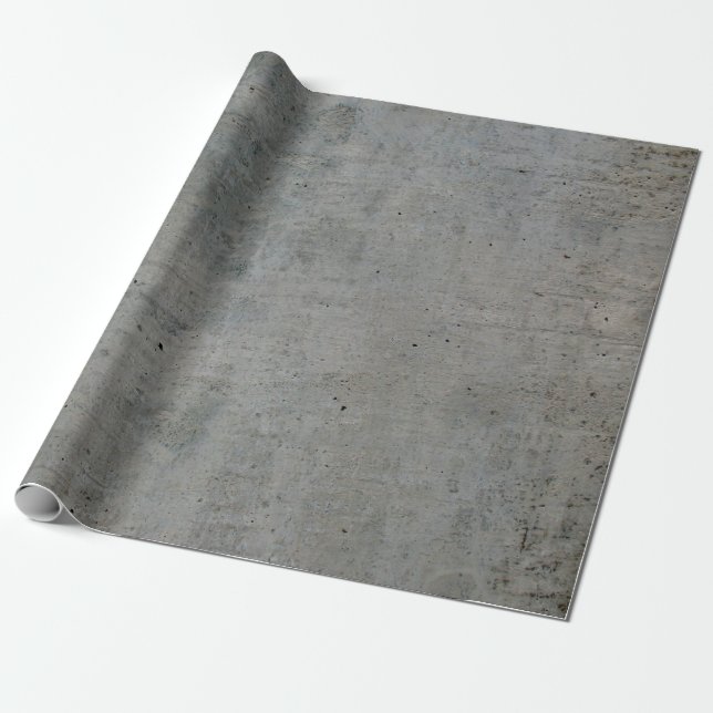 Papel De Regalo Concrete cement wall gray texture (Desenrollado)