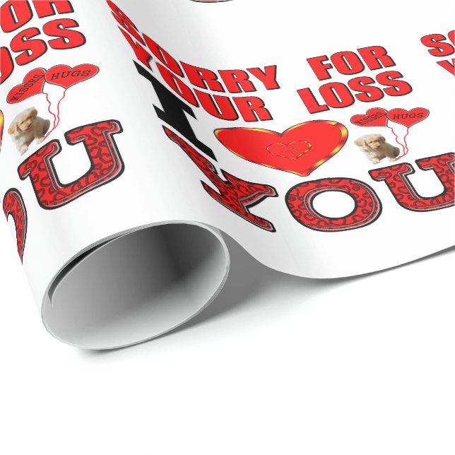 Papel De Regalo Condolencia (Esquina del rollo)