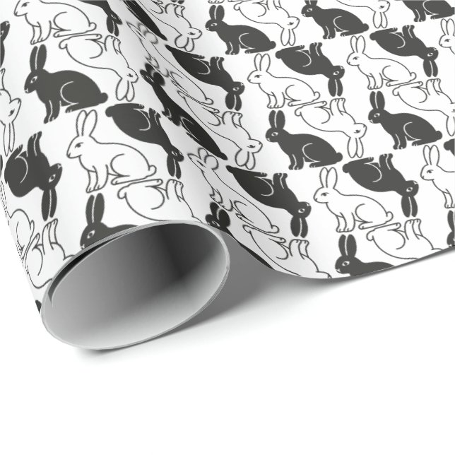 Papel De Regalo Conejitos (Esquina del rollo)