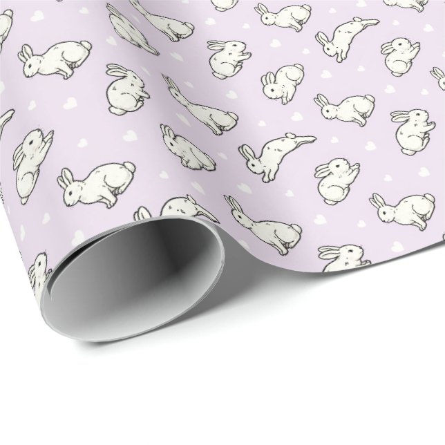 Papel De Regalo Conejitos (Esquina del rollo)