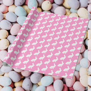 Papel De Regalo Conejitos Blancos 