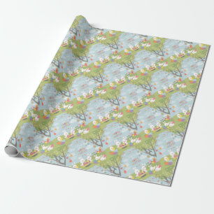 Papel De Regalo conejitos de Pascua