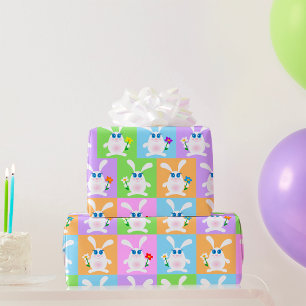 Papel De Regalo Conejitos Lindos
