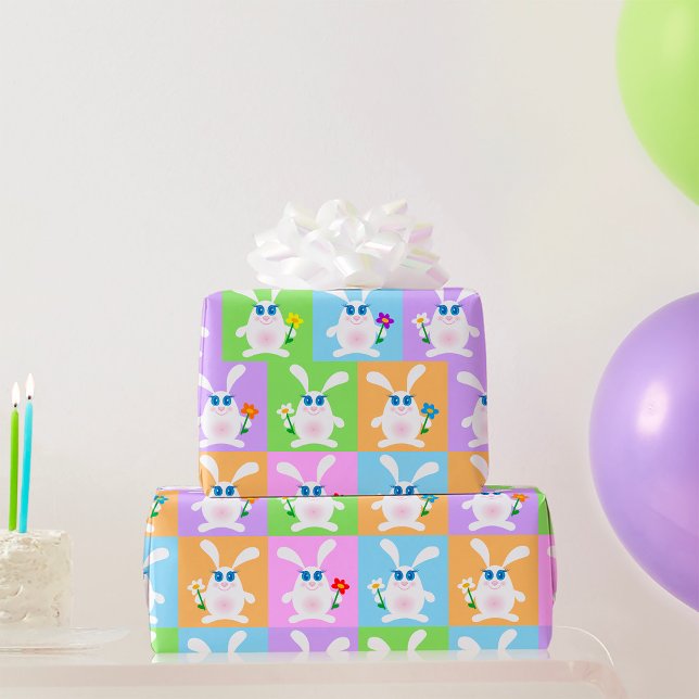 Papel De Regalo Conejitos Lindos (Subido por el creador)