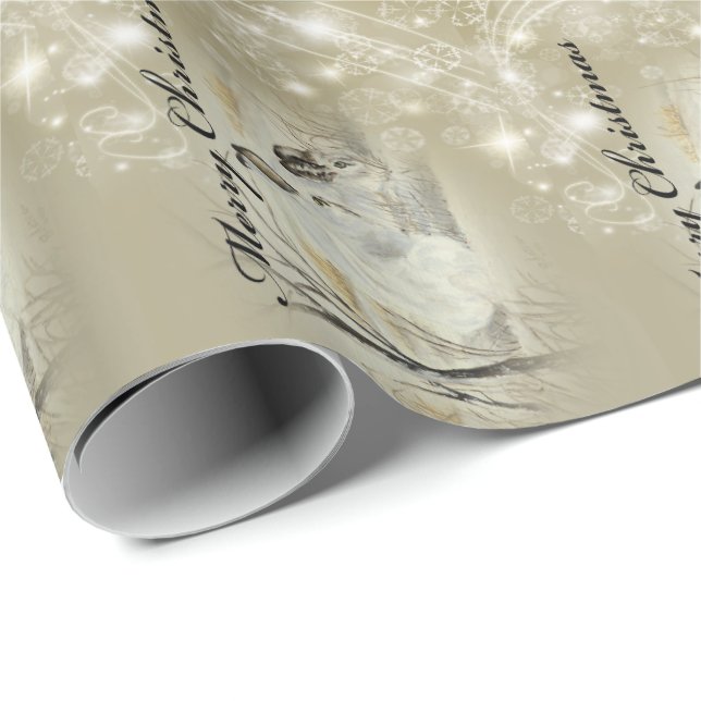 Papel De Regalo Conejitos/papel de embalaje del navidad de los (Esquina del rollo)