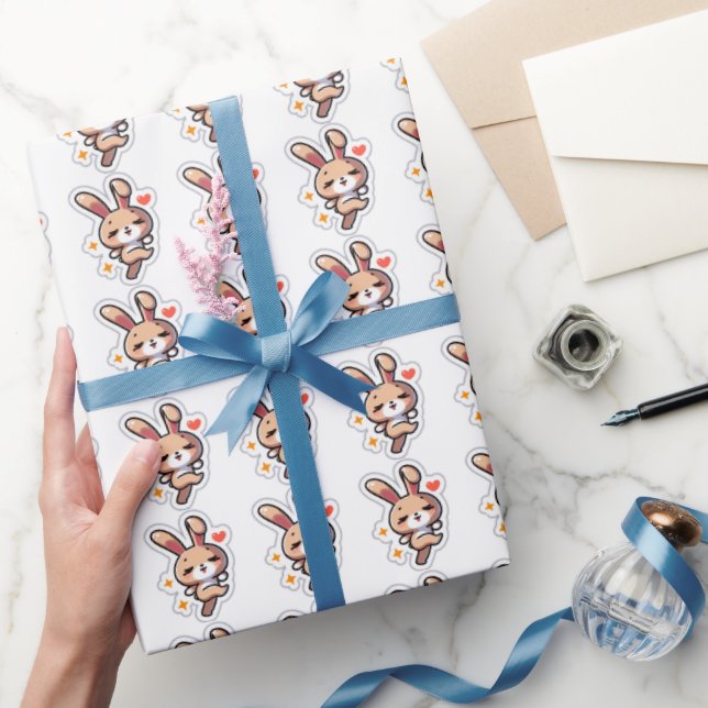 Papel De Regalo Conejo (Regalar)