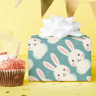 Papel De Regalo Conejo blanco