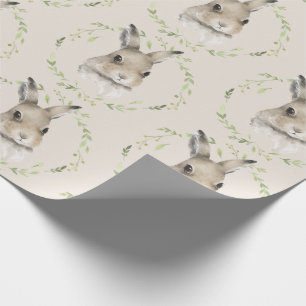 Papel De Regalo Conejo de conejo conejo de animales de bosque