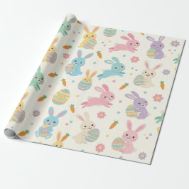 Papel De Regalo Conejo de Pascua