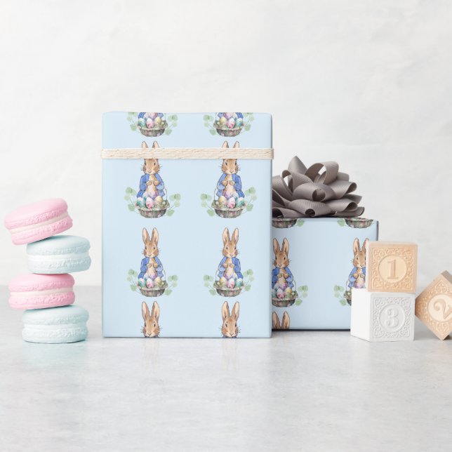 Papel De Regalo conejo de Pascua (Baby Shower)
