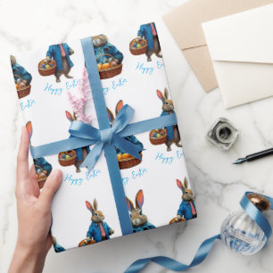 Papel De Regalo Conejo de Pascua