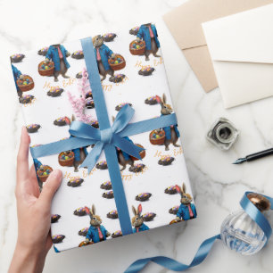 Papel De Regalo Conejo de Pascua