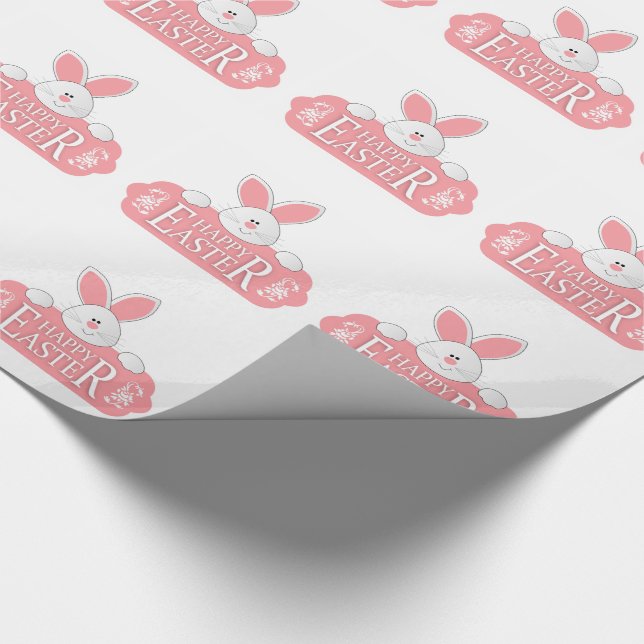 Papel De Regalo Conejo de Pascua (Esquina)