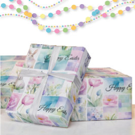 Papel De Regalo Conejo de Pascua de Agua Adicional Añadir Nombre C