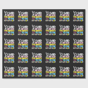 Papel De Regalo Conejo de Pascua Hip Hop Hippity