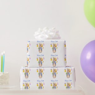 Papel De Regalo Conejo de Pascua Huevos de Pascua 