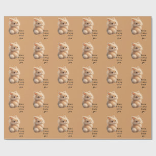 Papel De Regalo Conejo difuso: algún conejo te ama