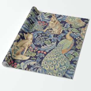 Papel De Regalo Conejo forestal William Morris