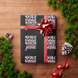 Papel De Regalo Conejo Tonto La Pascua Es Para Jesús Cristiano