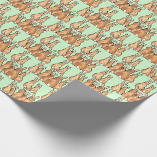 Papel De Regalo Conejos de conejitos muy simples en la Rusia de lo