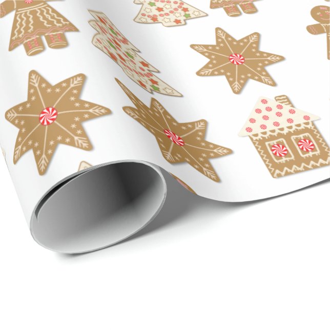 Papel De Regalo Confección del Polo Norte (Esquina del rollo)
