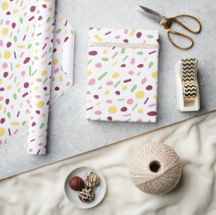 Papel De Regalo Confeti.