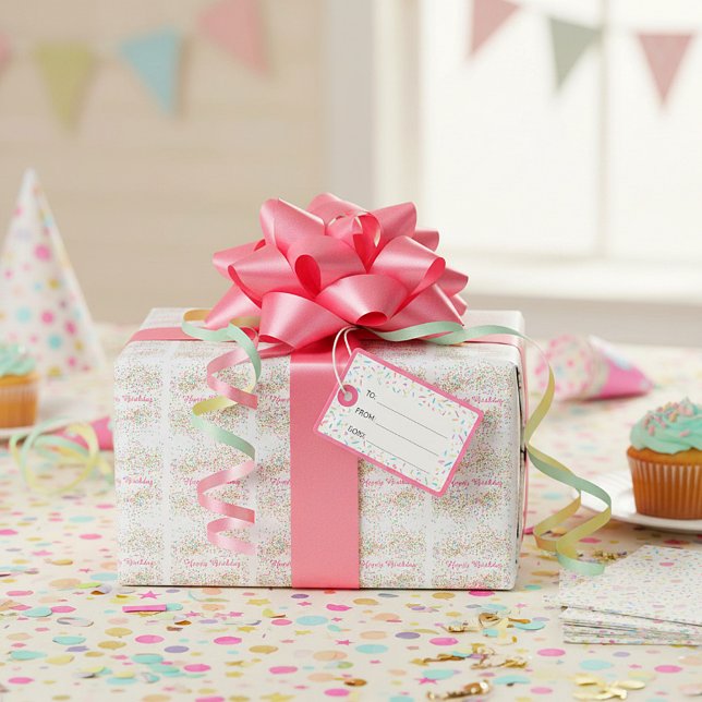 Papel De Regalo Confeti colorido (Subido por el creador)