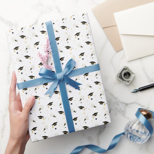 Papel De Regalo Confeti de Graduación (Regalar)