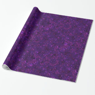 Papel De Regalo Confeti morado