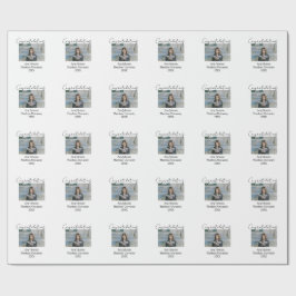 Papel De Regalo Congratulations photo graduate name university yea