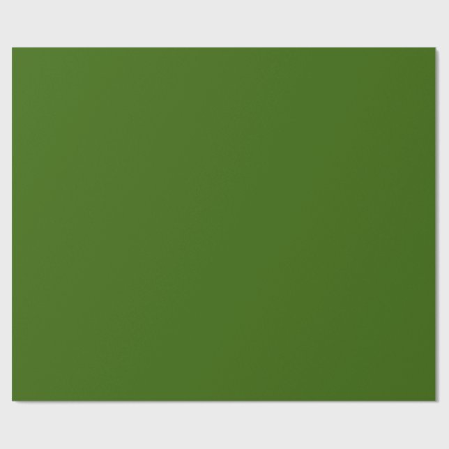 Papel De Regalo Conifer Green (Superficie plana)