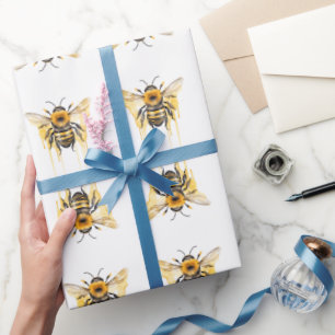 Papel De Regalo Conjunto de colores de la fauna y la naturaleza de
