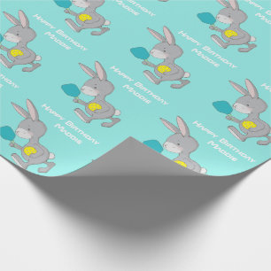Papel De Regalo Conjuntos de piquetes dulces con envoltura de nomb