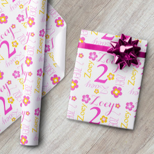 Papel de regalo conocido de encargo de la segunda