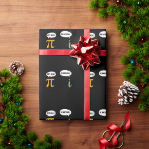 Papel De Regalo Consigue Lo Real Sé Racional Divertida Matemática 